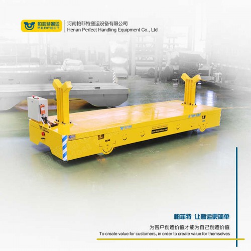 拉运平把车 无轨模具车 35吨载重卷扬机电动平车 车间转运设备