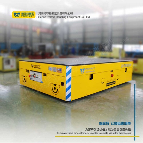 拉运平把车 横移电动平车 60吨大型钢卷电动平车 车间转运设备