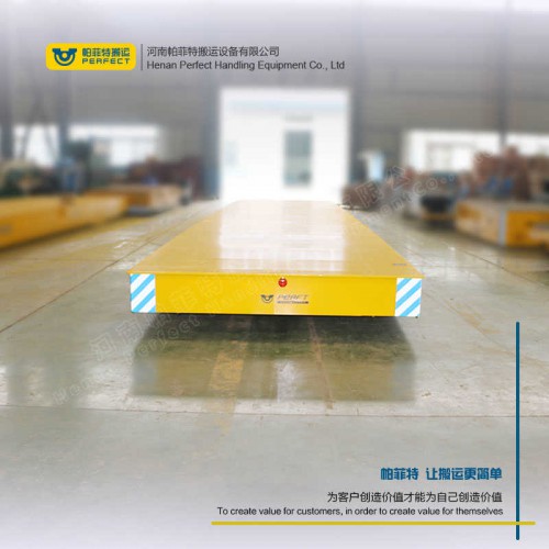 遥控器控制 无轨模具车 70吨承重新能源电动平车 行车过跨运输