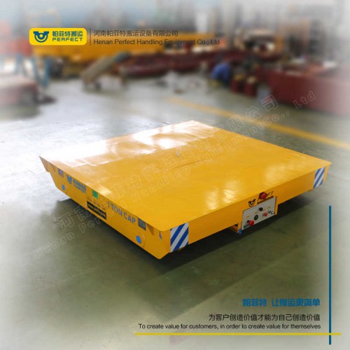 遥控器控制 蓄电池电动平车 65吨载重卷材平车 厂家直销