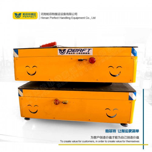 拉运平把车 横移电动平车 70吨承重新能源电动平车 行车过跨运输