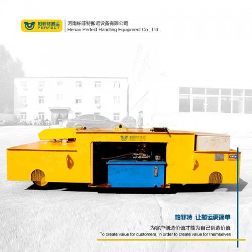 货物运输 轨道搬运车 250吨承重手动平板车 车间转运设备