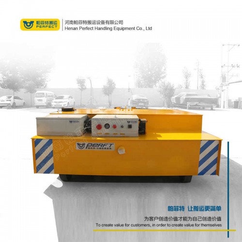 货物运输 平板动力轨道车 50吨电动轨道转盘 行车过跨运输