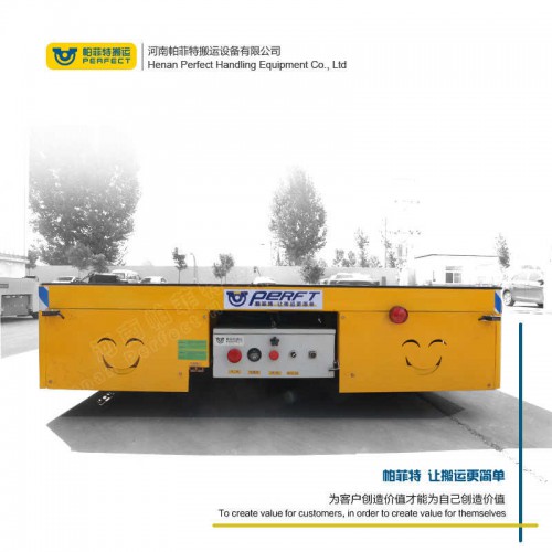 拉运平把车 轨道电动平车 100吨承重无轨转运车 厂家直销