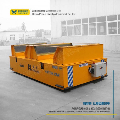 厂家 横移电动平车 75吨载重液压转向无轨车 行车过跨运输