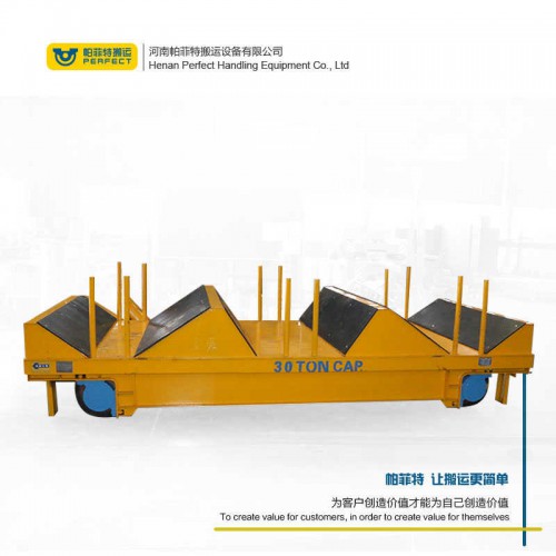 拉运平把车 蓄电池电动平车 30吨载重车间过跨车 行车过跨运输