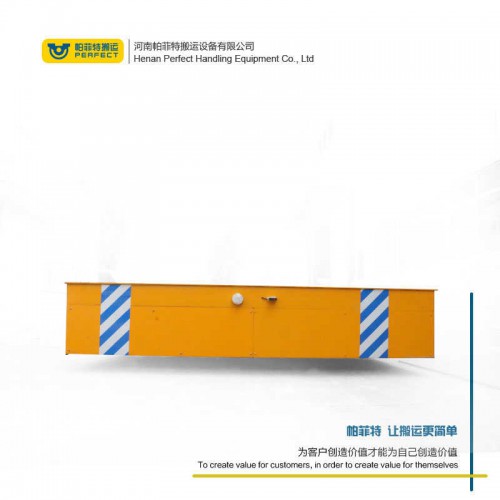 遥控器控制 轨道搬运车 100吨承重无轨转运车 行车过跨运输