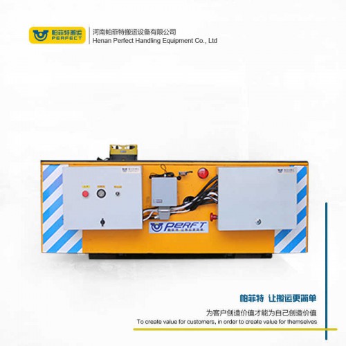 货物运输 自动化轨道平车 100吨承重无轨转运车 行车过跨运输