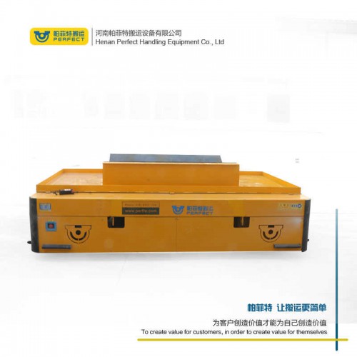 拉运平把车 蓄电池电动平车 60吨大型钢卷电动平车 行车过跨运输