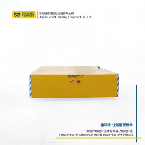 遥控器控制 横移电动平车 45吨载重厂区转运车 行车过跨运输