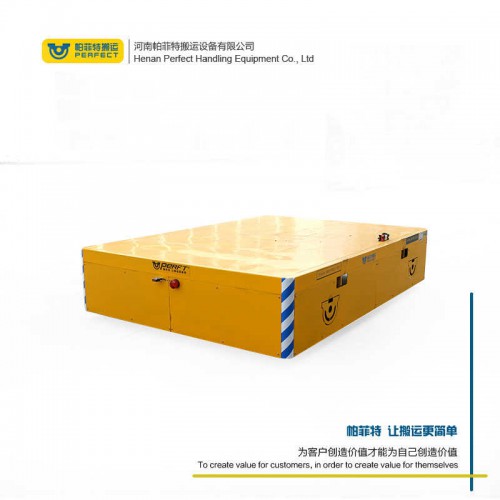 厂家 钢卷过跨车 150吨轨道式电瓶车 车间转运设备