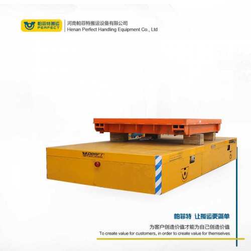 货物运输 轨道电动平车 50吨电动轨道转盘 行车过跨运输