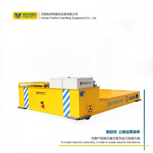 货物运输 无轨模具车 65吨载重卷材平车 行车过跨运输