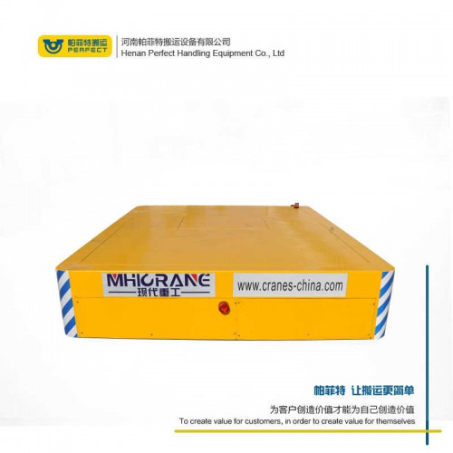 厂家 横移电动平车 150吨轨道式电瓶车 车间转运设备