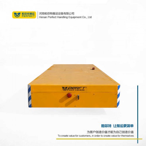 拉运平把车 自动化轨道平车 55吨电瓶轨道车 厂家直销