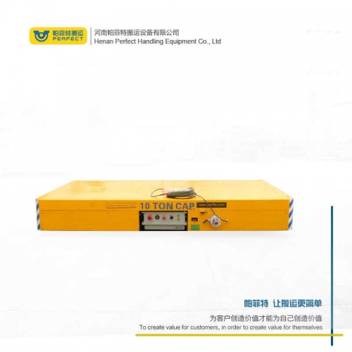 遥控器控制 轨道电动平车 30吨载重车间过跨车 行车过跨运输