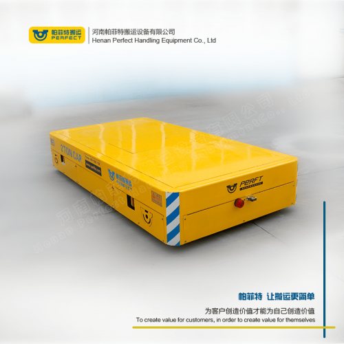 货物运输 平板动力轨道车 70吨承重新能源电动平车 车间转运设备