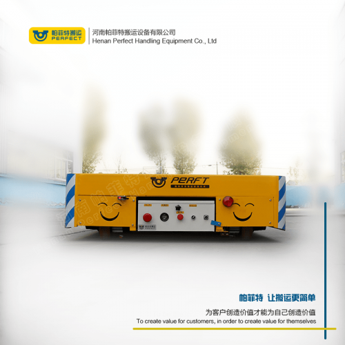 厂家 横移电动平车 65吨载重卷材平车 车间转运设备