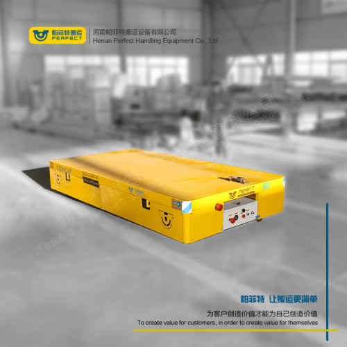 货物运输 无轨模具车 50吨电动轨道转盘 行车过跨运输