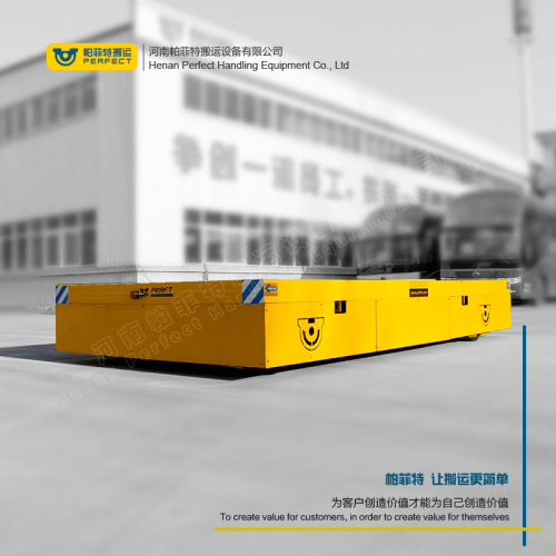 厂家 无轨模具车 60吨大型钢卷电动平车 行车过跨运输