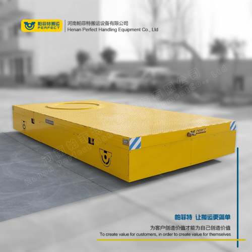 遥控器控制 轨道电动平车 40吨重型流水线电动平车 行车过跨运输