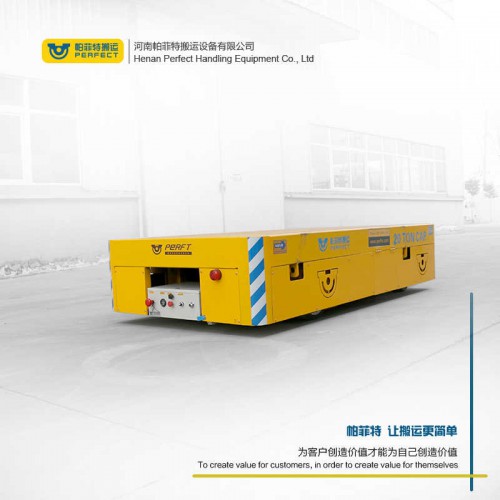 遥控器控制 自动化轨道平车 35吨载重卷扬机电动平车 行车过跨运输