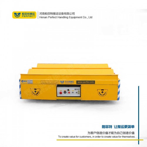 厂家 轨道电动平车 40吨重型流水线电动平车 行车过跨运输