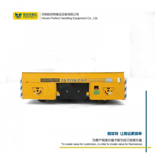 遥控器控制 无轨模具车 50吨电动轨道转盘 车间转运设备