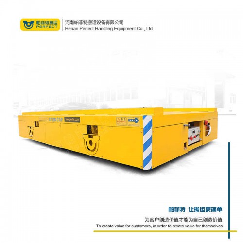 货物运输 自动化轨道平车 70吨承重新能源电动平车 行车过跨运输