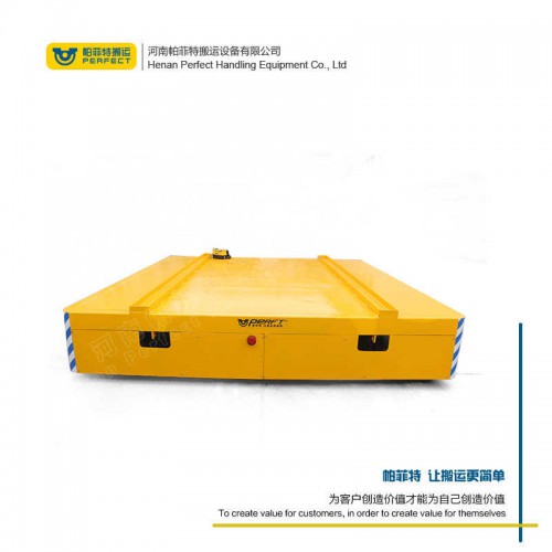 拉运平把车 轨道搬运车 75吨载重液压转向无轨车 车间转运设备