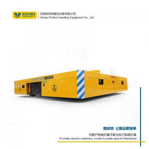 拉运平把车 自动化轨道平车 100吨承重无轨转运车 行车过跨运输