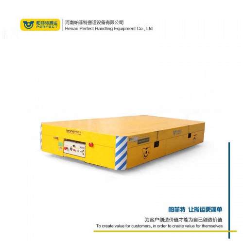 遥控器控制 钢卷过跨车 75吨载重液压转向无轨车 行车过跨运输