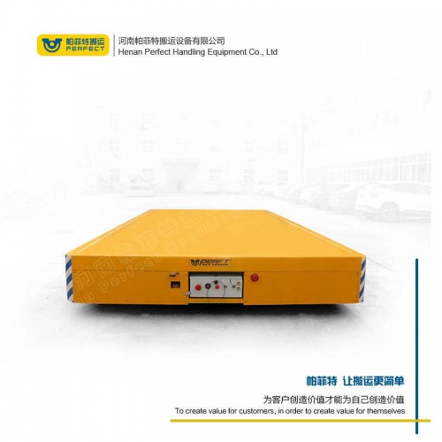 遥控器控制 平板动力轨道车 70吨承重新能源电动平车 厂家直销