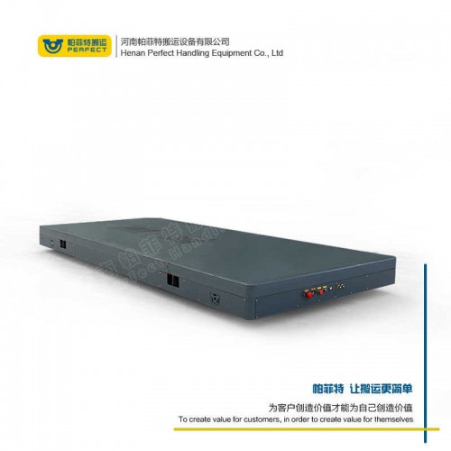 遥控器控制 无轨模具车 100吨承重无轨转运车 车间转运设备