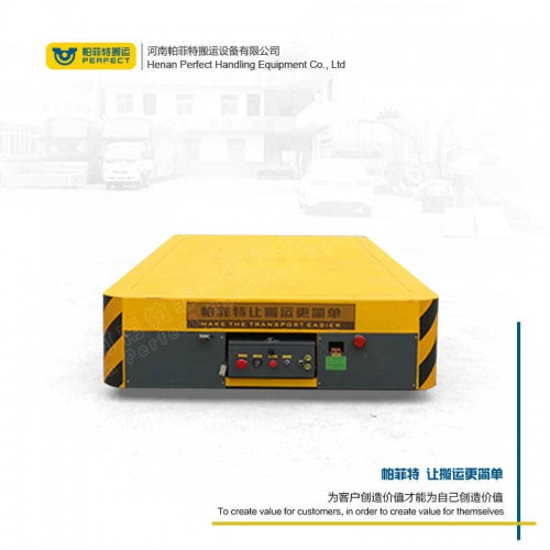 厂家 轨道电动平车 75吨载重液压转向无轨车 行车过跨运输