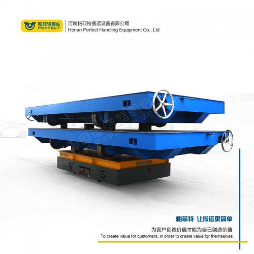 厂家 钢卷过跨车 60吨大型钢卷电动平车 车间转运设备