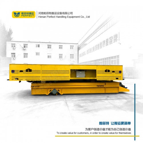 拉运平把车 平板动力轨道车 75吨载重液压转向无轨车 厂家直销