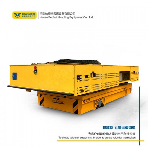 货物运输 钢卷过跨车 60吨大型钢卷电动平车 行车过跨运输