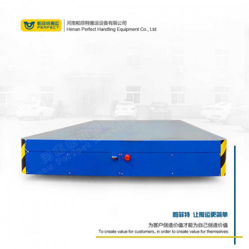 货物运输 无轨模具车 55吨电瓶轨道车 行车过跨运输