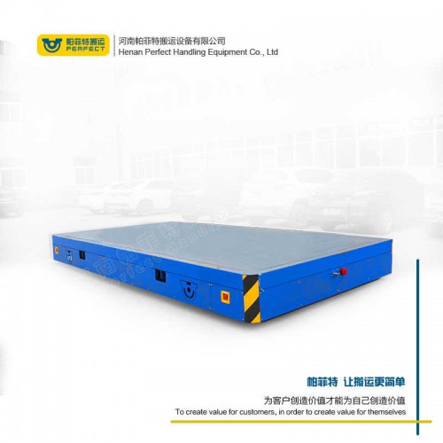 厂家 平板动力轨道车 75吨载重液压转向无轨车 行车过跨运输