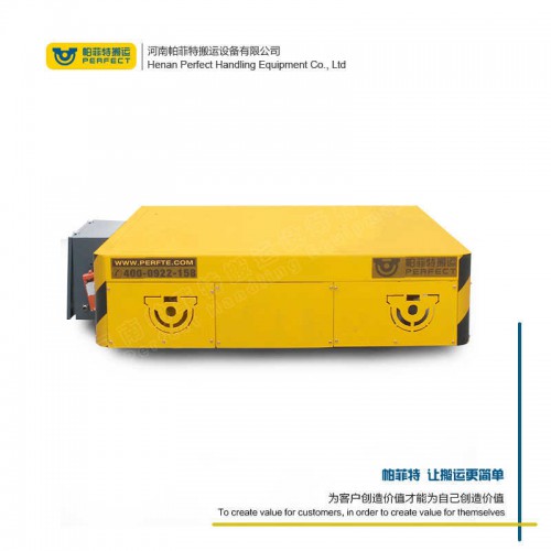 拉运平把车 轨道电动平车 45吨载重厂区转运车 行车过跨运输