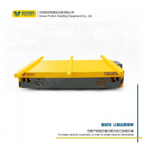 拉运平把车 横移电动平车 30吨载重车间过跨车 车间转运设备