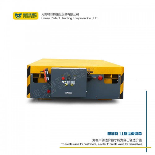 拉运平把车 无轨模具车 150吨轨道式电瓶车 车间转运设备