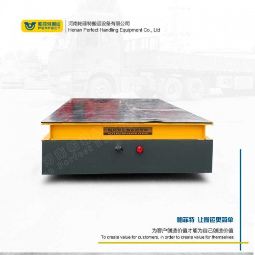厂家 蓄电池电动平车 75吨载重液压转向无轨车 行车过跨运输