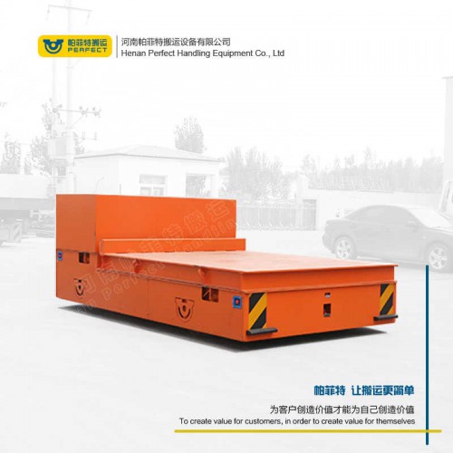 拉运平把车 无轨模具车 65吨载重卷材平车 厂家直销