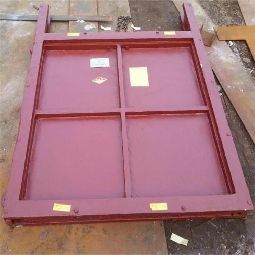 海鹰 汛期防淹门 平面铸铁镶铜闸门 钢制插板闸门 钢闸门采购