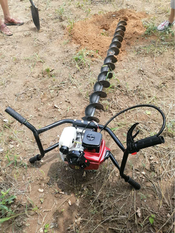 挖坑机器 手提式挖坑机 种植挖坑机