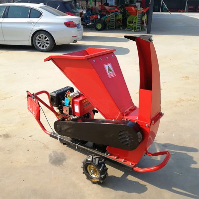 园林碎枝机 果园枝条秸秆粉碎机 188电启动碎枝机