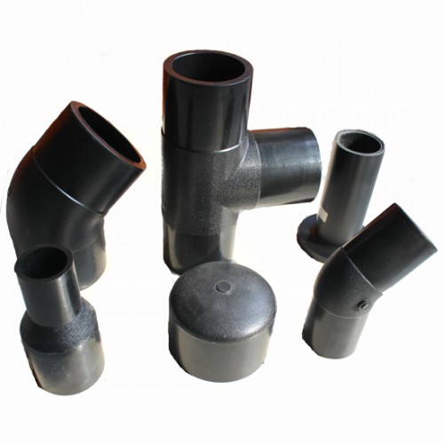 PE管件 对接四通 承插四通