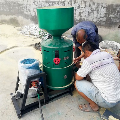 剥壳碾米机 家用电碾米机 大豆谷子脱皮机